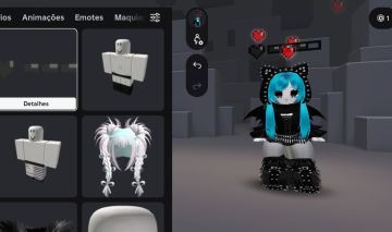 Conta roblox feminino (alguns itens masculinos).