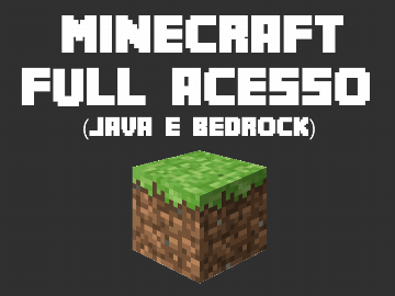 MINECRAFT ORIGINAL FULL ACESSO (JAVA E - Minecraft - GGMAX