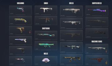 Conta valorant FA 5 Facas | 6 Vandals | Leque ignite | + de 300 skins no Lol