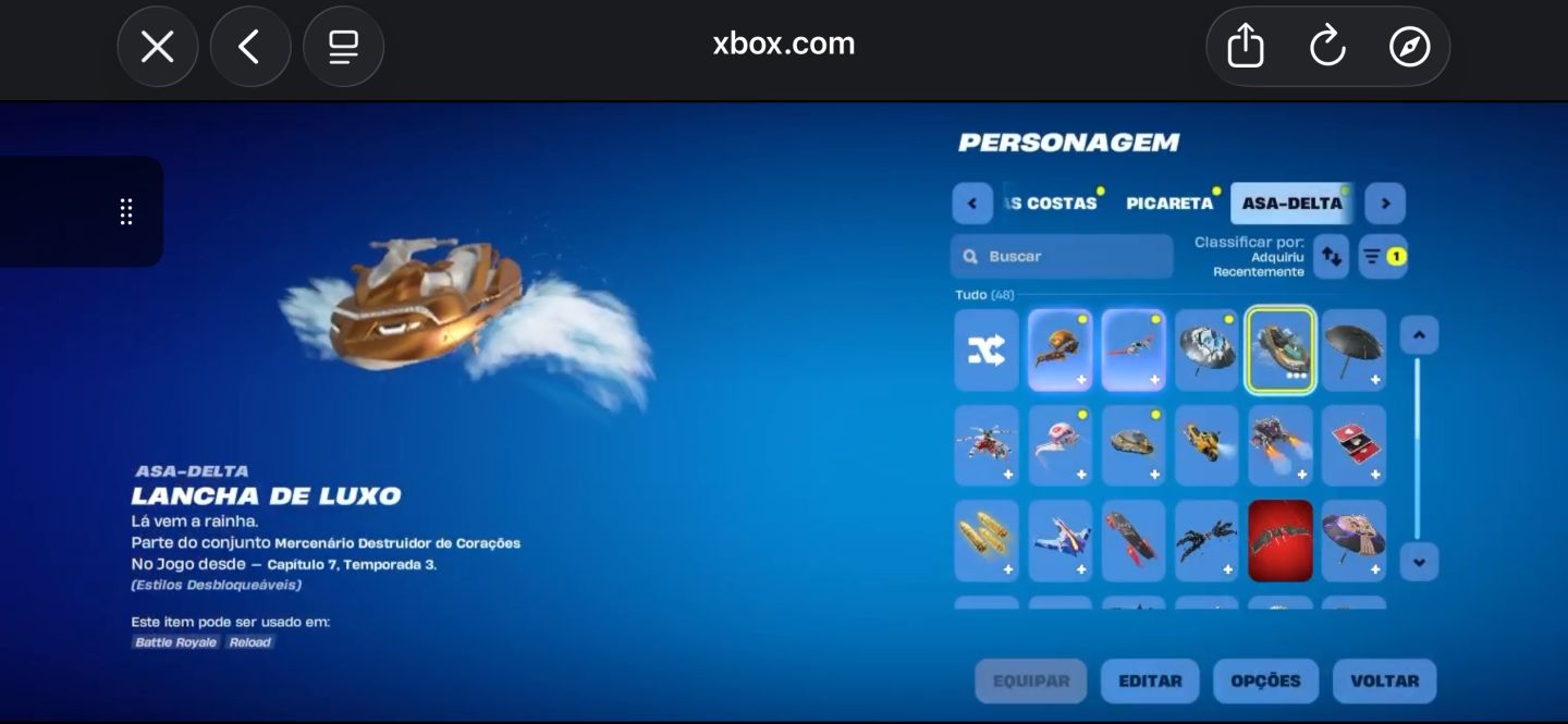 Conta da epic games com gta v , Fortnite