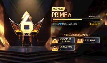 Conta de Free Fire 2019 prime 6 (faço promoção)