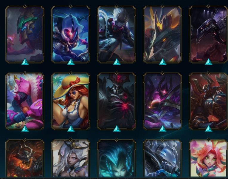CONTA LOL BR 443 SKINS | EXALTADA | 6/7 ULTIMATE | LVL 798