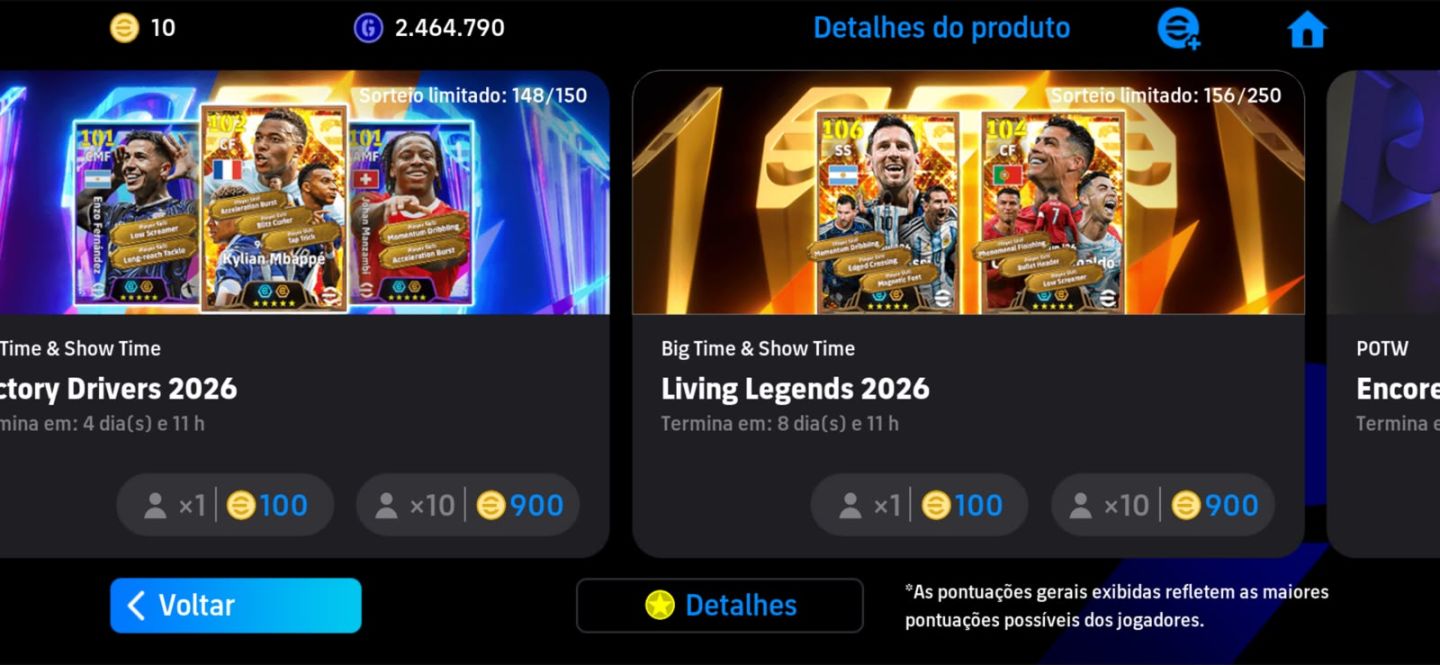 Conta EFootball 3237 upada e rara!!