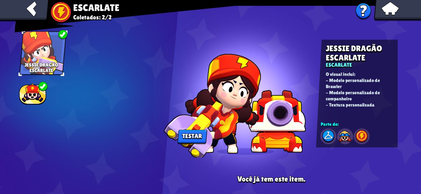 Conta Brawl stars de 2020 upada.