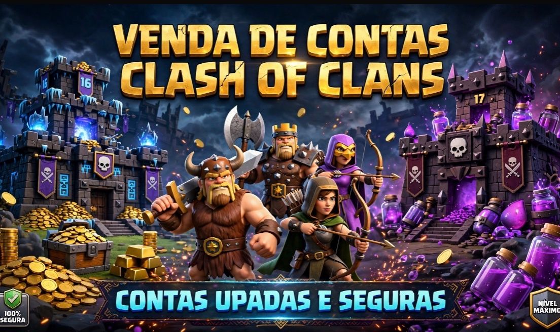 DESAPEGO! Contas Clash Of Clans