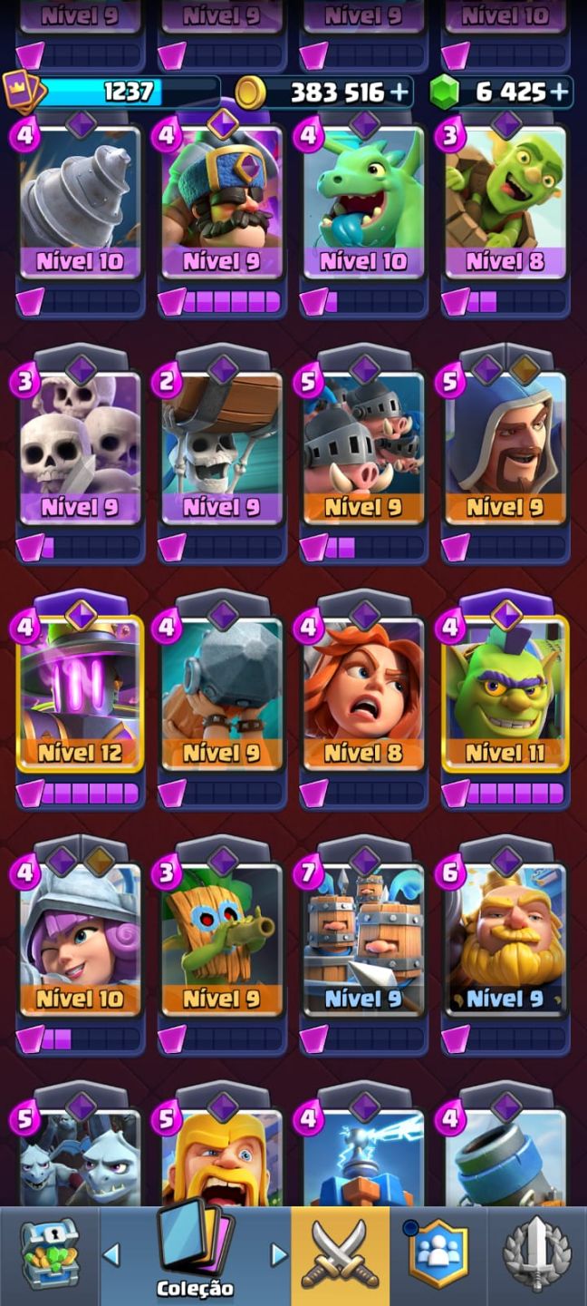Conta Clash Royale 6700 troféus ARENA 16 AVANÇADA!!