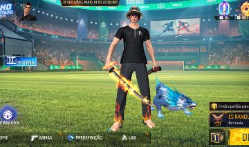 Conta de free fire com aventureiro