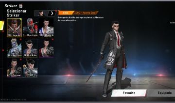 Conta de Blood strike com 1 eterna e skin do terno do Zero.