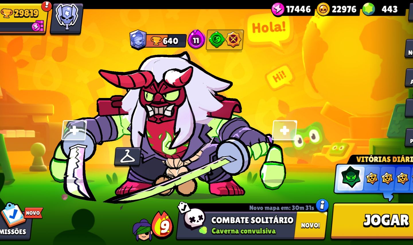 CONTA BRAWL STARS À VENDA R$130 PRA SAIR LOGO
