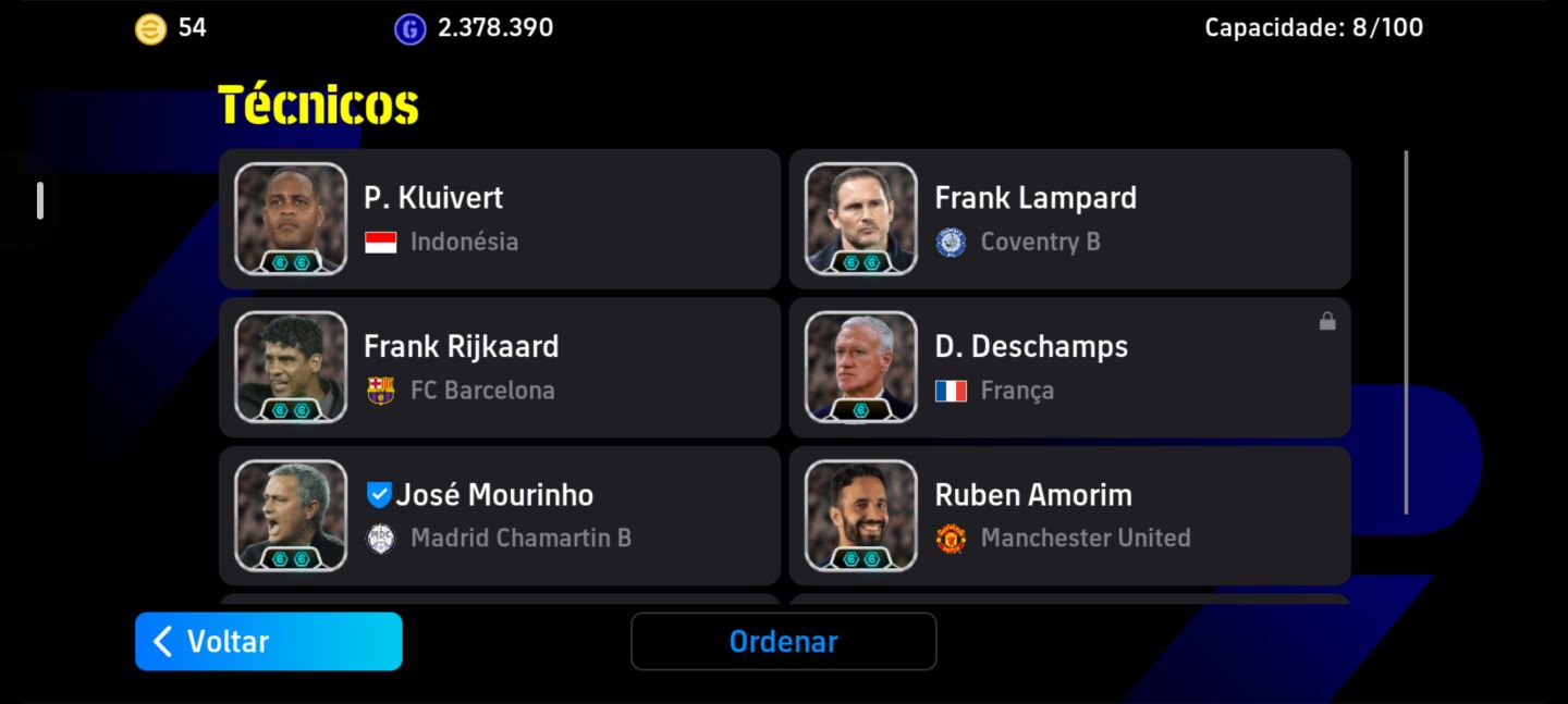 CONTA BRABA DEMAIS DE EFOOTBALL