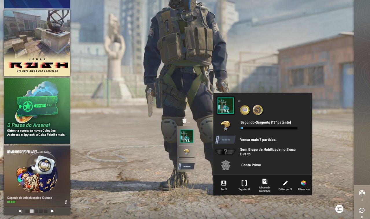 CONTA STEAM CS2 PRIME + GTA ONLINE PC (LEGACY) 30 BILHÕES LEVEL 6000