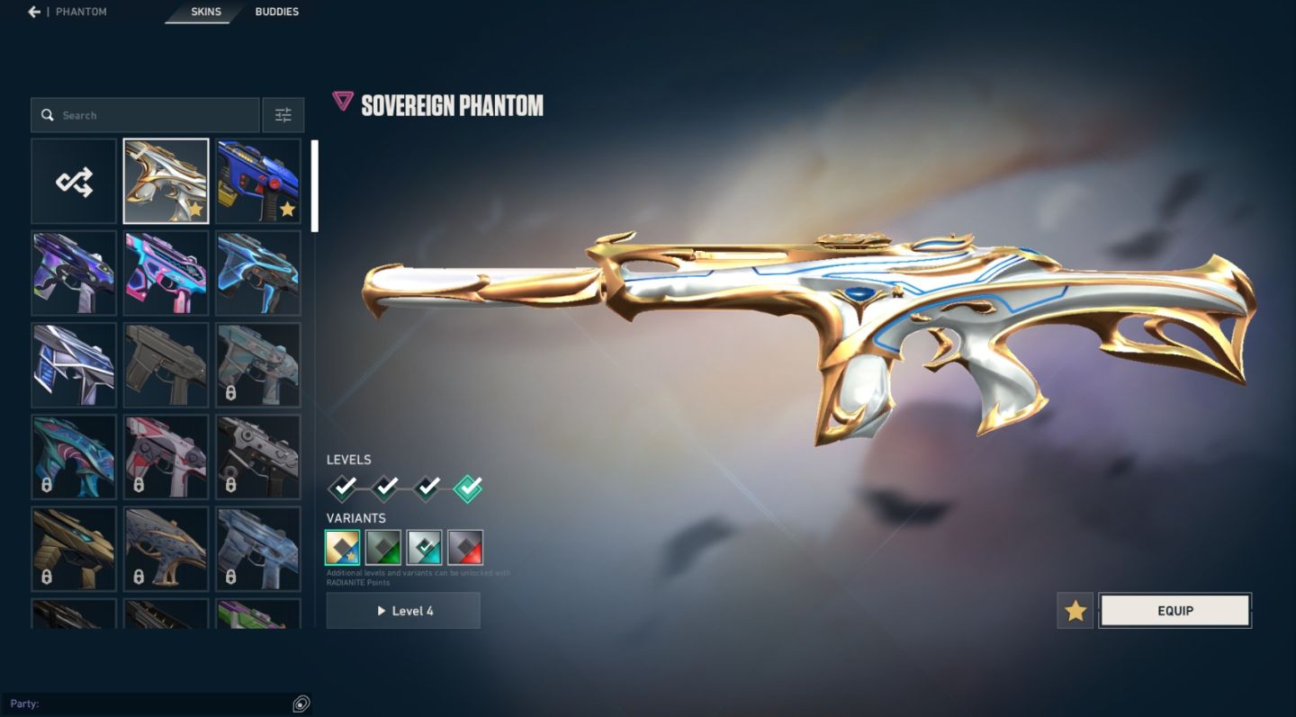 CONTA VALORANT 49.995+ VP EM SKINS