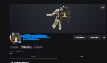 Conta roblox Full Skins 4K Seguidores e upada