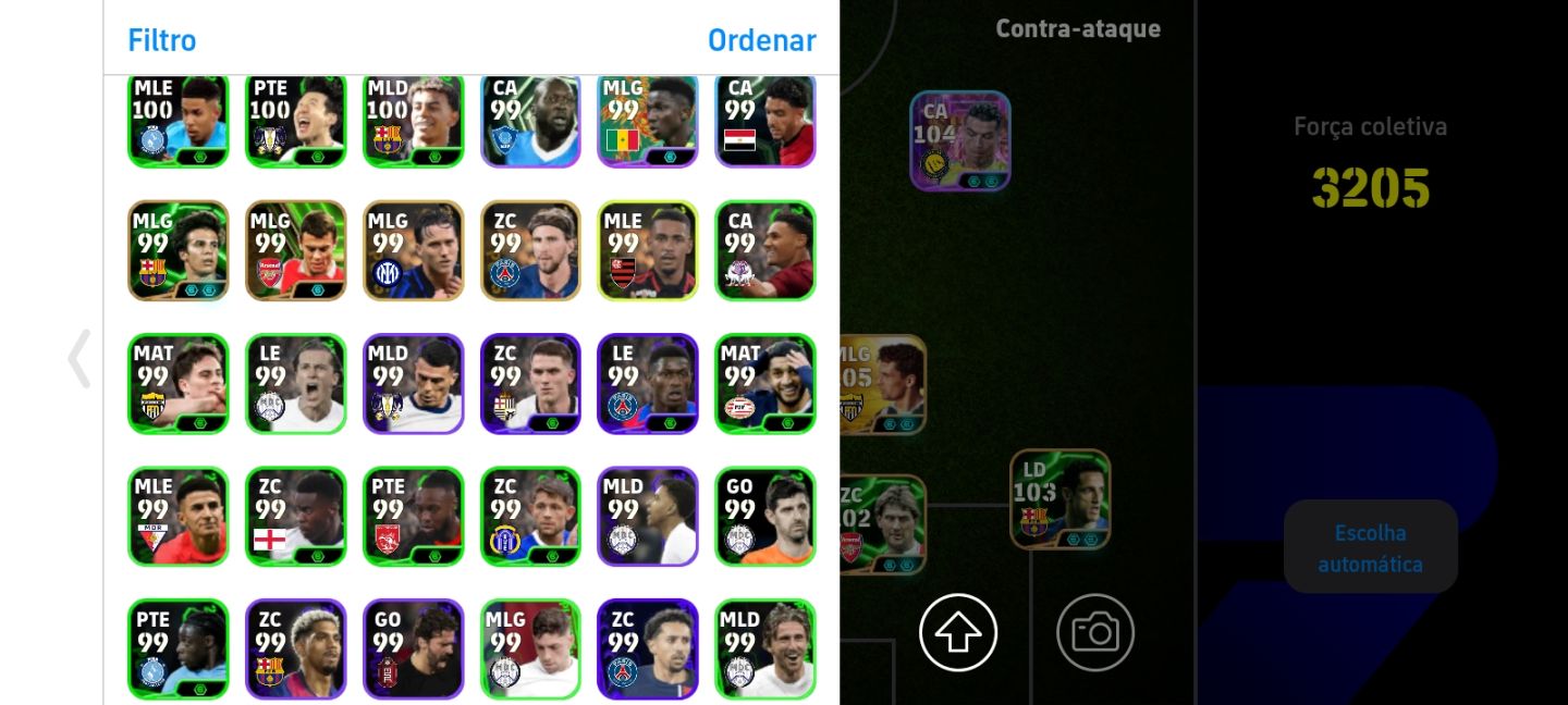 Conta eFootball Cr7 Prime+Baggio Craque+Companhia!!!