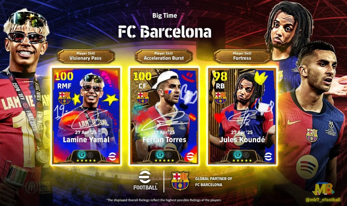 CONTAS EFOOTBALL MOBILE 2027 - ÉPICOS/SHOWTIMES/ BIG TIME