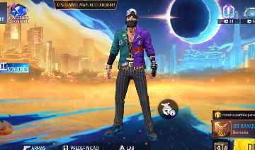 CONTA DE FREE FIRE BOA DUNK MASTER LEVEL 53 E ETC
