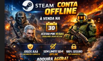 STEAM OFFLINE MELHORES JOGOS BARATOS