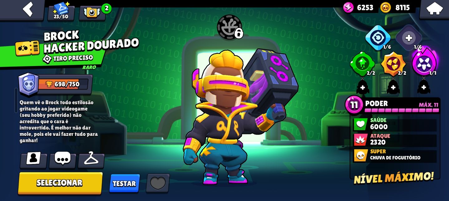Conta completa de Brawl Stars