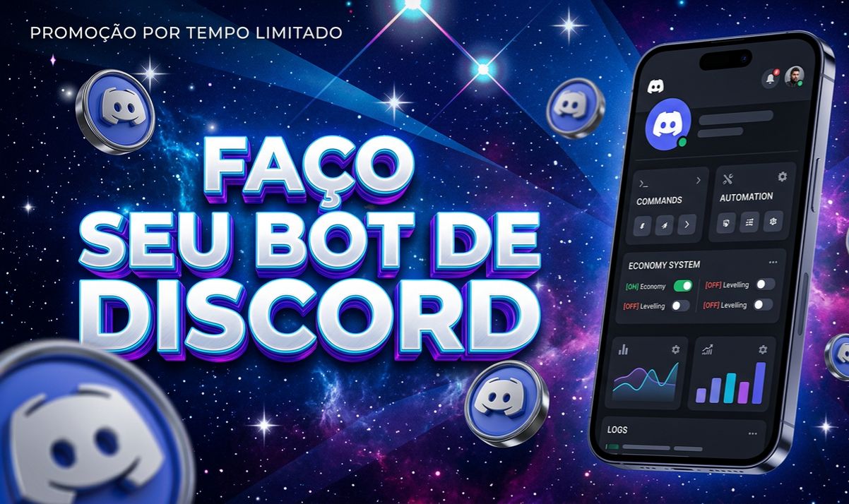[ DEV ] BOTS PARA DISCORD PERSONALIZADOS - ENTREGA RÁPIDA