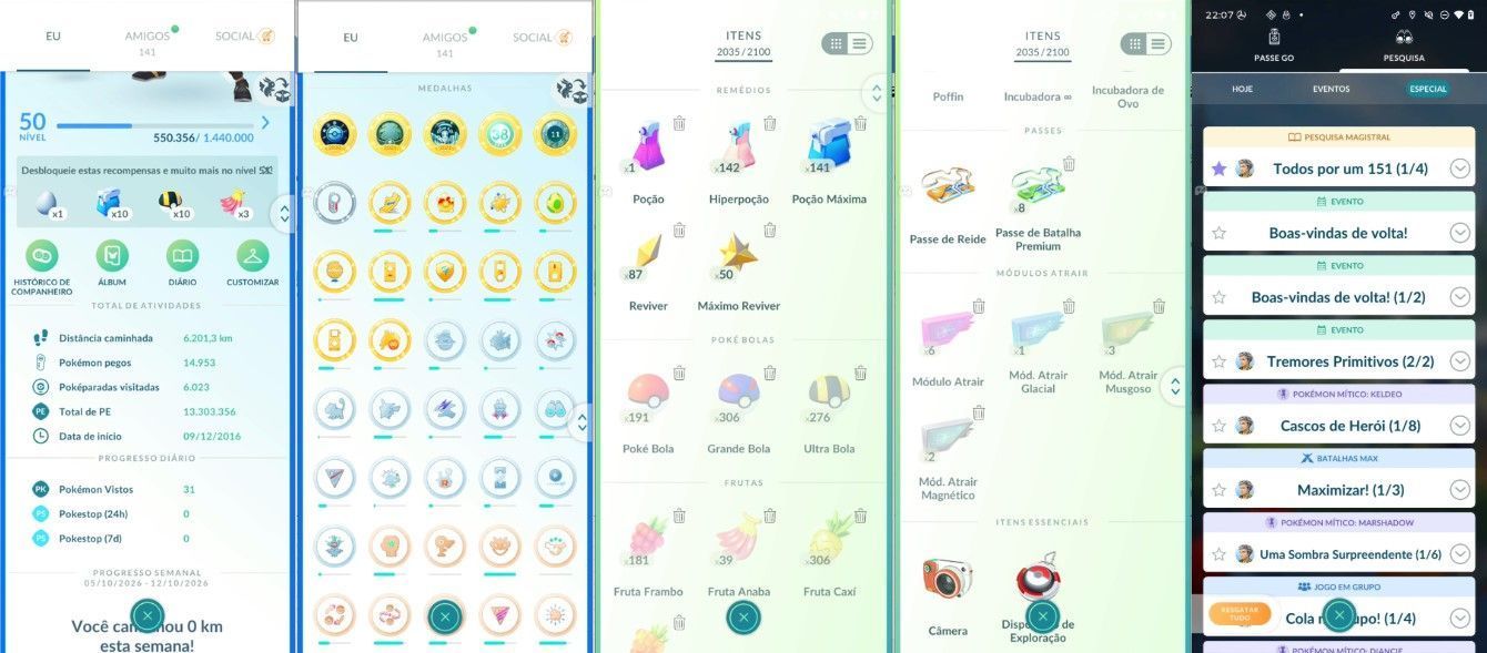 CONTA POKEMON GO LEVEL 54 | 90 LENDARIO | 186 BRILHANTE | LENDARIOS ANTIGOS