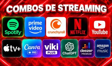 Conta Netflix + Prime Video + Combos de Streaming