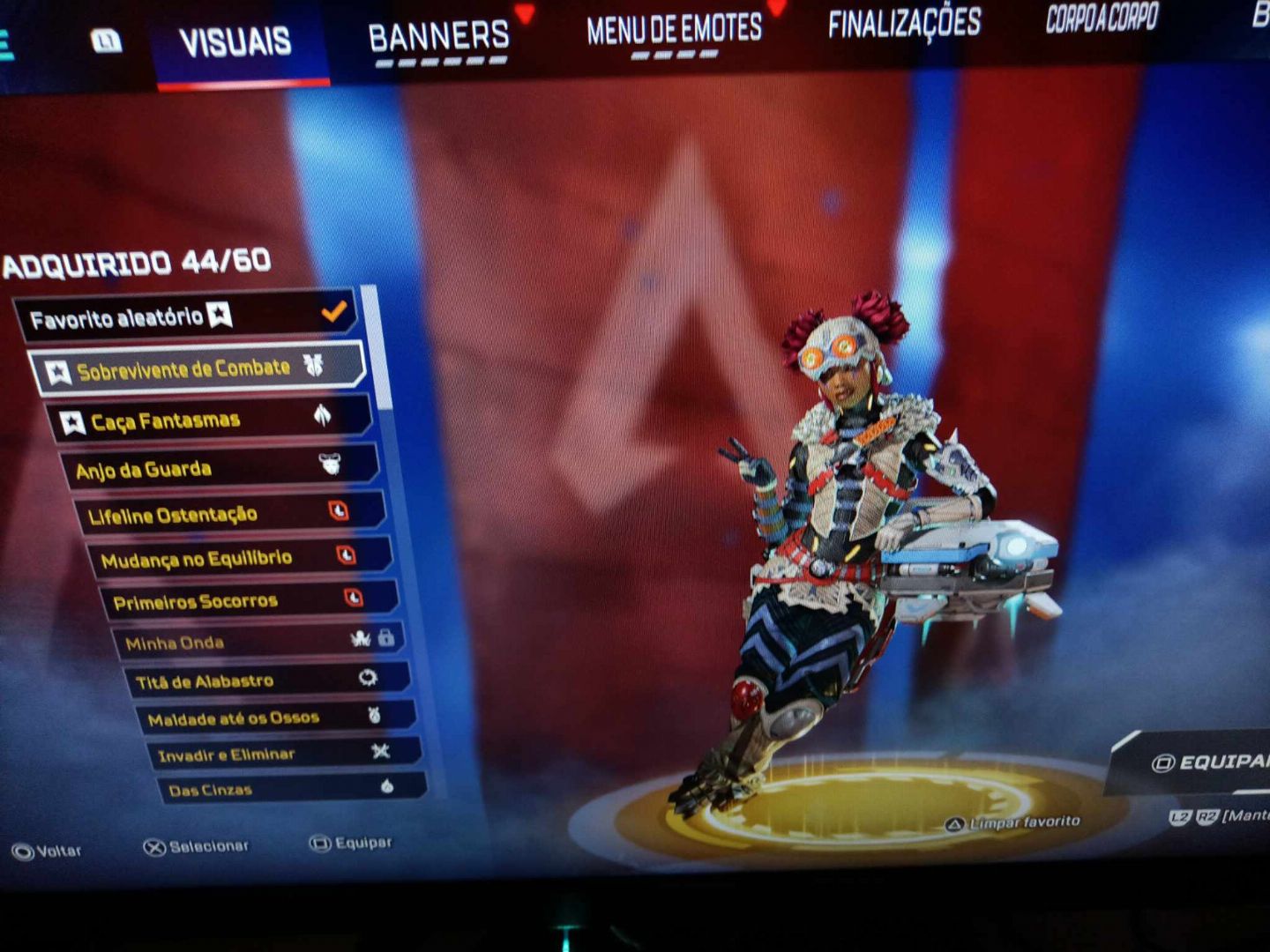 CONTA STEAM APEX 1 HERANÇA CAUSTIC / PSN LIBERADA