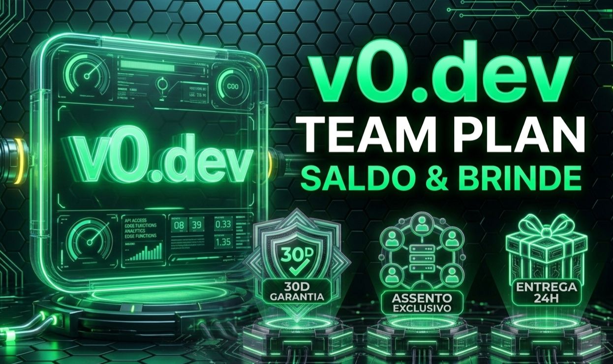 V0.dev (Plano Team Privado) | Saldo de Créditos