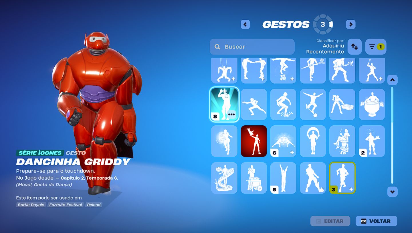 CONTA FORTNITE +200 ITENS - BAYMAX - VARINHA ESTELAR - 89 PICARETAS FULL ACESSO