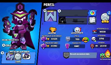 Conta Brawl Stars 2021: 95/97 Brawlers Max, 49k Troféus, Títulos Raros Únicos!