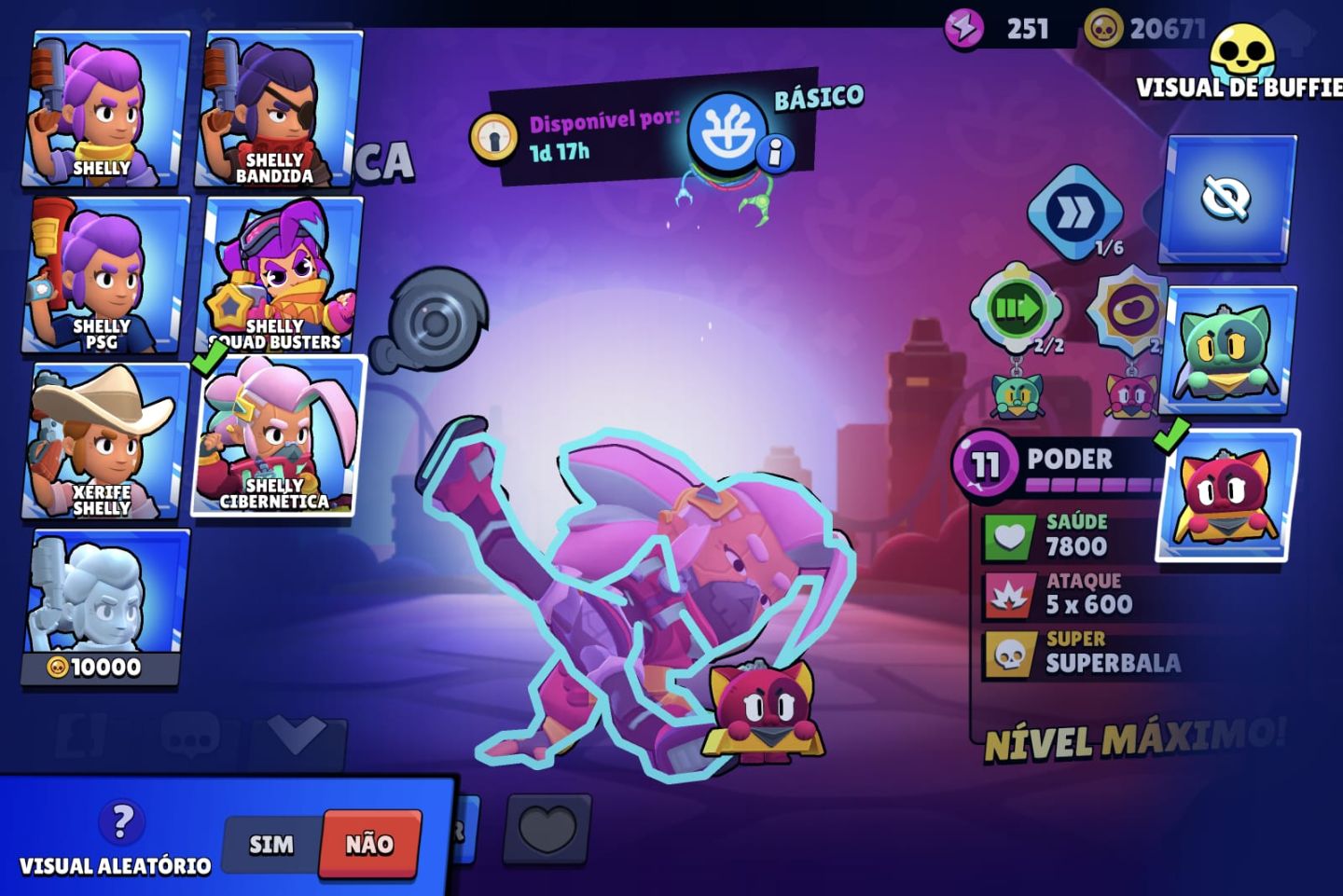 Conta Brawl Stars extremamente upada e antiga ( valor negociável)