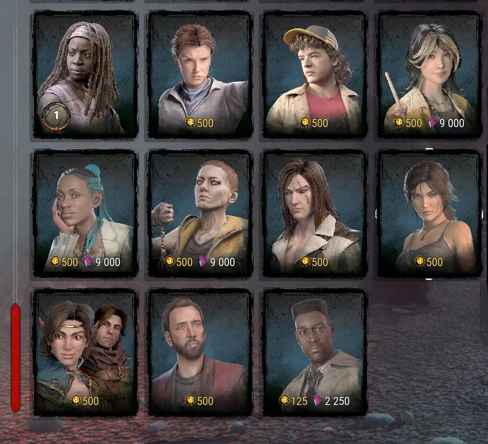 Conta dead by daylight 2021 rara
