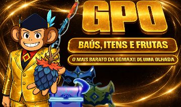 GPO-GRAND PIECE ONLINE | MC 20! | Baús Items e Frutas | O MAIS BARATO DA GGMAX!!