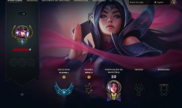 CONTA LOL MMR MESTRE FULL ACESSO PLATINA 1