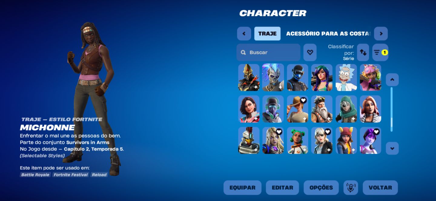 Conta fortnite
