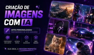Criação de Imagens Profissionais com IA Artes Personalizadas em Alta Qualidade