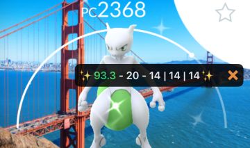 Mewtwo Shiny SF background