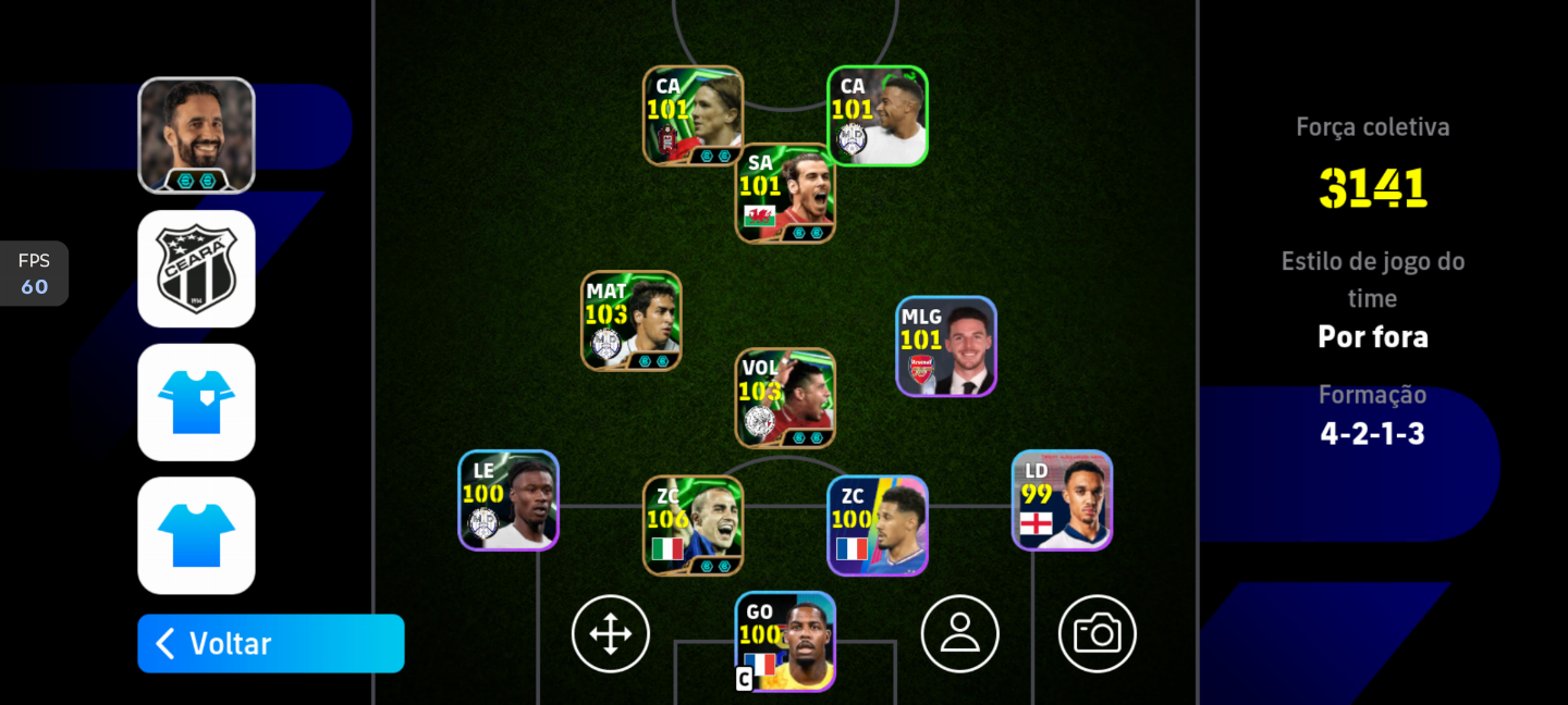 Conta do efootball para já começar bem no jogo!!!