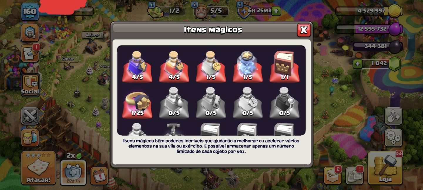 CONTA CV13 TOP | HERÓIS EVOLUÍDOS + EQUIPAMENTOS + TROPAS | CLASH OF CLANS