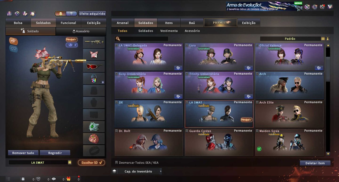 MARECHAL HONRADO CROSSFIRE COM 102 VIPS, 18 COLEÇÕES, +870 ITENS, 13 ANOS