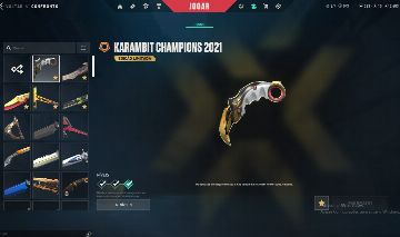 CONTA KARAMBIT CHAMPIONS 21+ VANDAL CHAMP 23