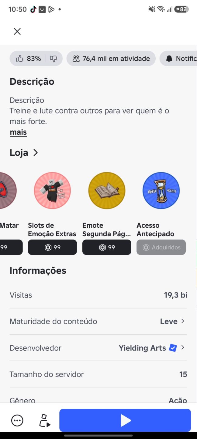CONTA BOT DE ROBLOX-COM ACESSO ANTECIPADO DO TSB