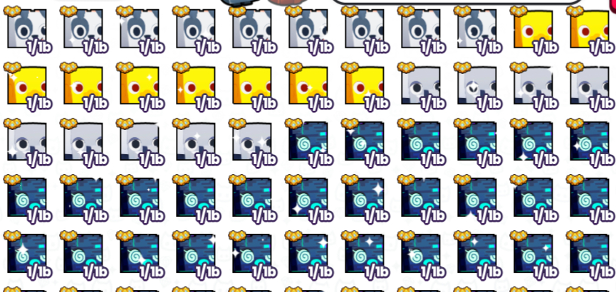 Pets go huges a venda (os que nao tem preço a negocia no chat)