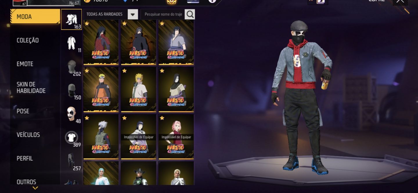 Conta com 2 punho gemada