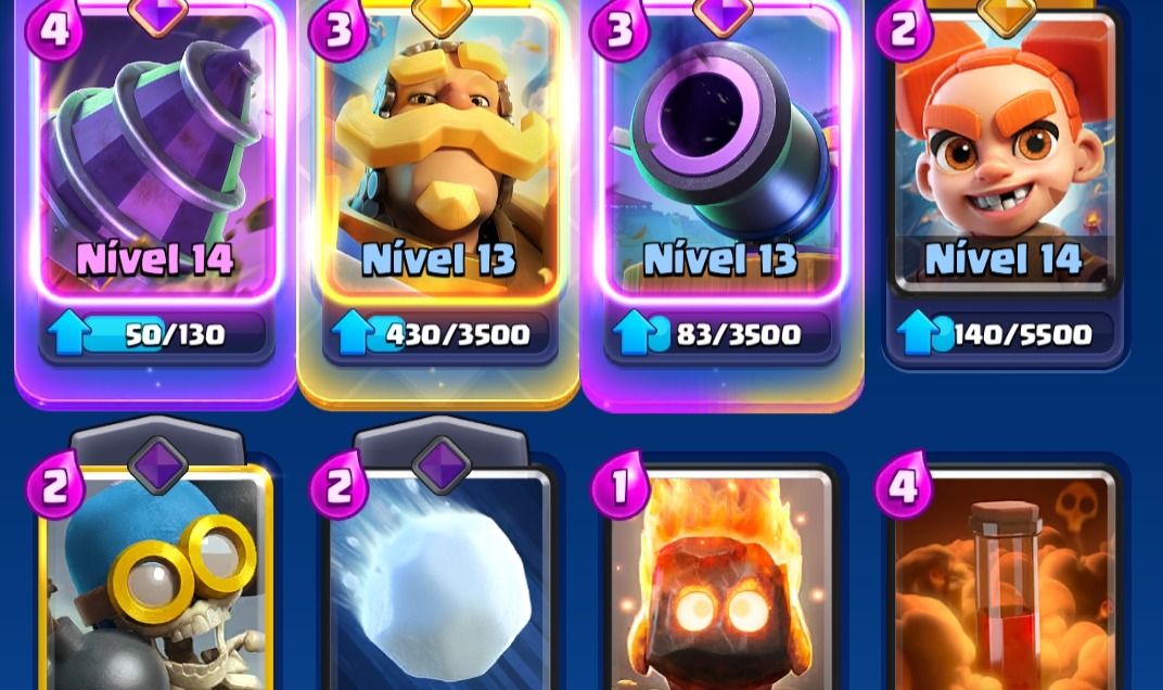 Conta clash royale +9000 troféus