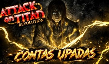 CONTA DE ATTACK ON TITAN REVOLUTION | MELHOR PREÇO | ENTREGA AUTOMATICA