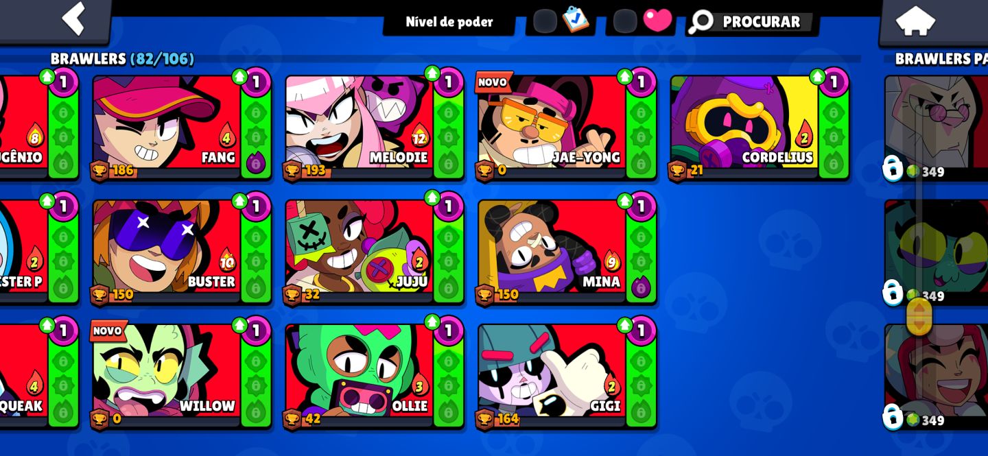 CONTA BRAWL 25K TROFÉU NO PREÇO