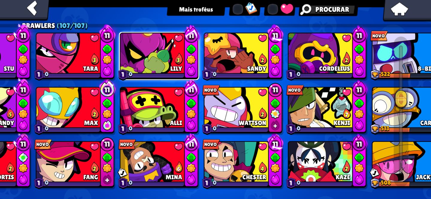A melhor conta de Brawl stars