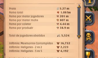 Conta mid/end game Albion