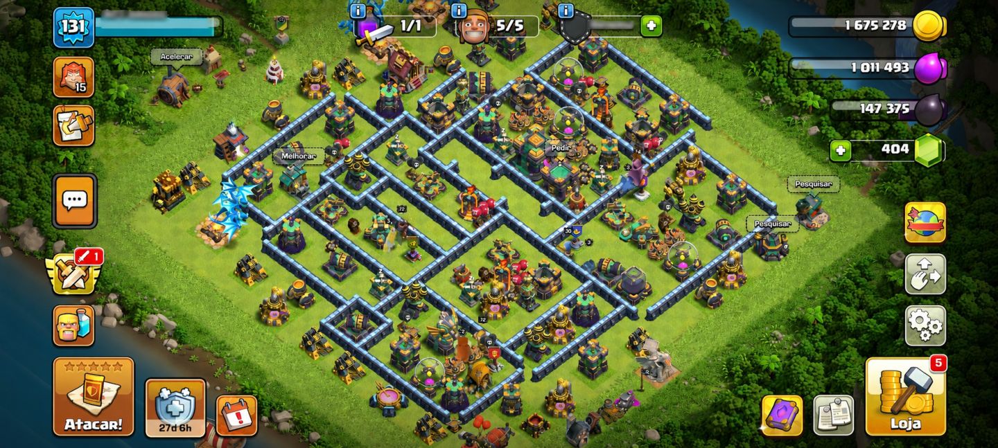 Contas Clash of Clans CV11 ao CV15 | Bem Evoluídas | Entrega Rápida