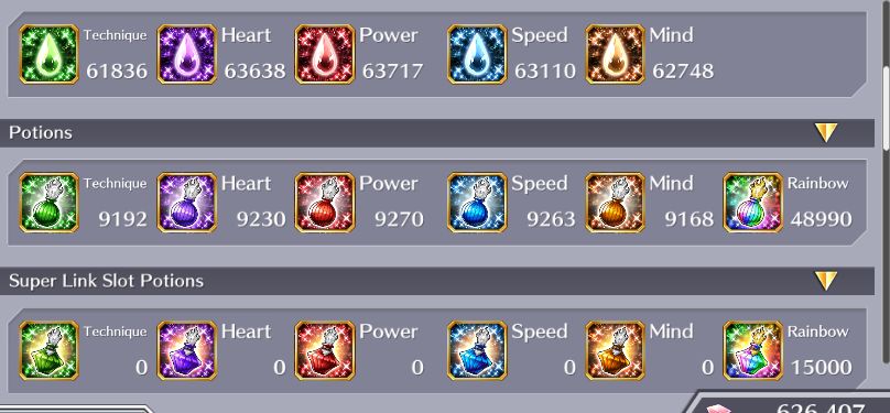BBS/ 52906 Orbs/ Kensei - Shuhei - Aize/ 9688 Accessory Tickets